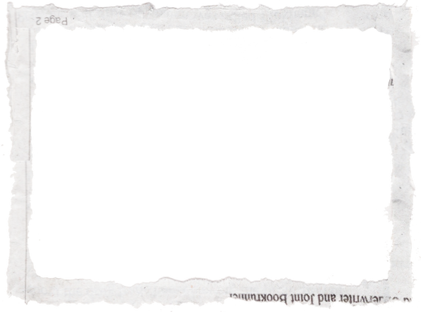 Rectangle Ripped Paper Style Frame